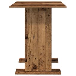 Berkfield Home Dining Table Old Wood 110x60x75 cm Engineered Wood in Brown - Size: 110 x 60 x 75 cm - thumbnail 6