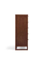 Teamson Home Hatteras Chest of Drawers 5 Drawer Bedroom Dresser in Walnut - thumbnail 7