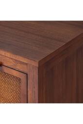 Teamson Home Hatteras Chest of Drawers 5 Drawer Bedroom Dresser in Walnut - thumbnail 9