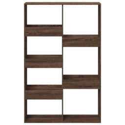 Berkfield Home Room Divider Brown Oak 100x33x155.5 cm Engineered Wood - thumbnail 4