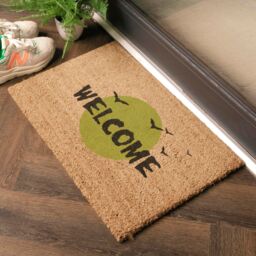 Artsy Mats Halloween Welcome Bats Doormat (60 x 40cm) in Brown - Size: 40 cm x 60 cm - thumbnail 2