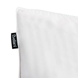Wyld and Coco Cloud Nest Pillow White Cotton Duck Down and Feathers High Loft - thumbnail 6