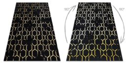 RugsX Gloss Rug in Black - Size: 120 cm x 170 cm - thumbnail 2