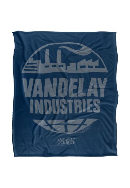 Warner Brothers Seinfeld 152x127cm Salesman Silky Touch Super Soft Throw Blanket in White - Size: 152x127 cm - image 1