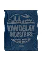 Warner Brothers Seinfeld 152x127cm Salesman Silky Touch Super Soft Throw Blanket in White - Size: 152x127 cm - thumbnail 1