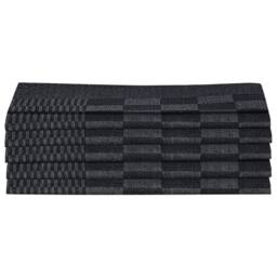 Berkfield Home Soft 20 Piece Towel Set Black & Grey Cotton - thumbnail 5