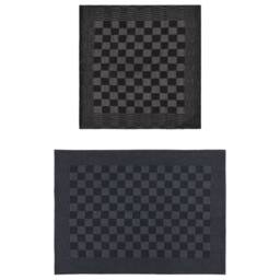 Berkfield Home Soft 20 Piece Towel Set Black & Grey Cotton - thumbnail 3