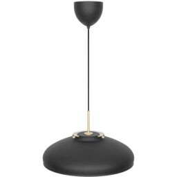 Nordlux Premium Indoor Pendant Light Black Metal E14 Glass Shade - Mains Powered, IP20 - thumbnail 3