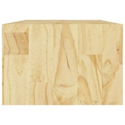 Berkfield Home Coffee Table 110x50x34 cm Solid Pinewood in Brown - Size: 110 x 50 x 34 cm - thumbnail 6