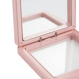 KDMD Pink 3D Floating Frame Display 7x7cm - Jewelry & Collectibles in Light Pink - Size: 7x7 cm - thumbnail 3
