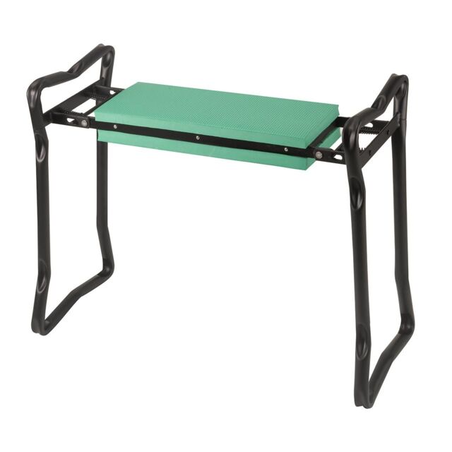 mysmartbuy 2-in-1 Folding Garden & DIY Kneeler or Seat with Metal Frame in Green - image 1