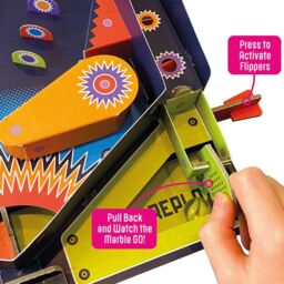 Menkind Build Your Own Pinball Machine Advent Calendar 2024 in Black - thumbnail 3