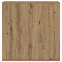 Berkfield Home Sideboard Artisan Oak 79x38x80 cm Engineered Wood in Brown - Size: 79 x 38 x 80 cm - thumbnail 5