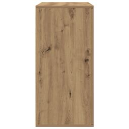 Berkfield Home Sideboard Artisan Oak 79x38x80 cm Engineered Wood in Brown - Size: 79 x 38 x 80 cm - thumbnail 6