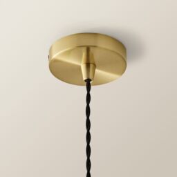 ValueLights Sputnik Adjustable Drop 8 Way Glass Ceiling Pendant Light with Bulbs in Gold - thumbnail 5