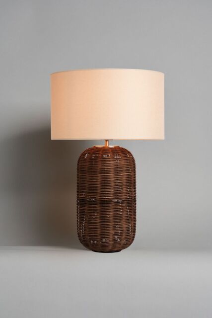 BHS Lighting Garvey Brown Table Lamp - image 1