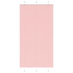 Berkfield Home Pleated Blind Pink 105x200 cm Fabric Width 104.4 cm Polyester - thumbnail 1