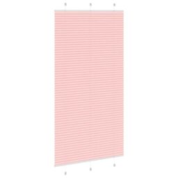 Berkfield Home Pleated Blind Pink 105x200 cm Fabric Width 104.4 cm Polyester - thumbnail 4