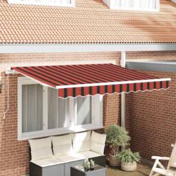 Berkfield Home Stylish Awning Replacement Fabric for 3.5x2 m Frame Multicolour Stripe - thumbnail 2