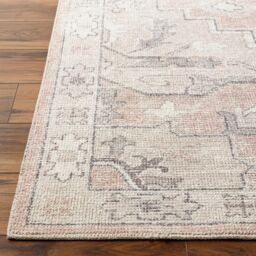 Livabliss Becki Owens Elle-Vintage Grey Beige Brown Traditional Boho Living Dining Rug in Pink - Size: 160 cm x 215 cm - thumbnail 5