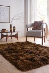 Origin s Glamour Deluxe Mocha in Brown - Size: 120 cm x 170 cm - thumbnail 1