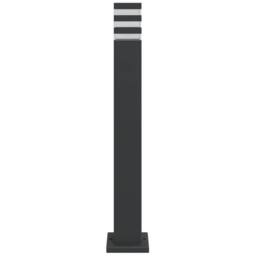 Berkfield Home Outdoor Floor Lamp Black 80 cm Aluminium - thumbnail 4