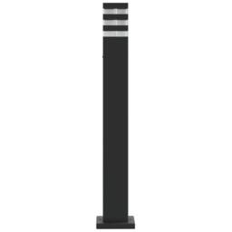 Berkfield Home Outdoor Floor Lamp Black 80 cm Aluminium - thumbnail 5