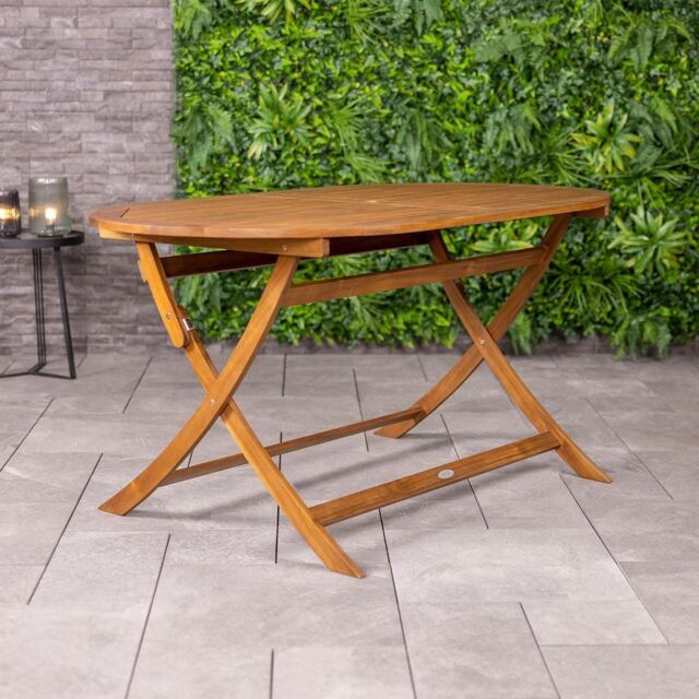 Charles Bentley Wooden Furniture Oval Table in Natural - image 1
