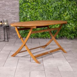 Charles Bentley Wooden Furniture Oval Table in Natural - thumbnail 1
