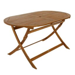 Charles Bentley Wooden Furniture Oval Table in Natural - thumbnail 2