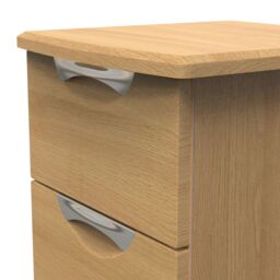 Ready Assembled 2 U Holborn 3 Drawer Bedside Cabinet (Ready Assembled) in Brown - thumbnail 4