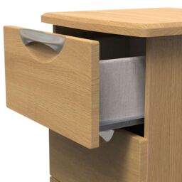 Ready Assembled 2 U Holborn 3 Drawer Bedside Cabinet (Ready Assembled) in Brown - thumbnail 5