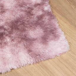 Berkfield Home Shaggy Rug High Pile NAVARRA Dusty Pink 120x170 cm Polyester - Size: Medium - thumbnail 4