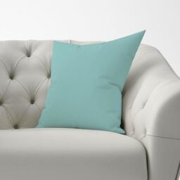 Warren Reed - Designer Tiffany Blue Cushions - Size: 60 cm x 60 cm - thumbnail 3