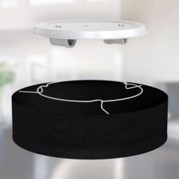 B.K.Licht Black 2xE27 40W Requires Bulb Ceiling Light - thumbnail 3