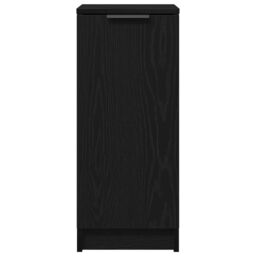 Berkfield Home Shoe Cabinet Black Oak 30x35x70 cm Engineered Wood - Size: 30 x 35 x 70 cm - thumbnail 7