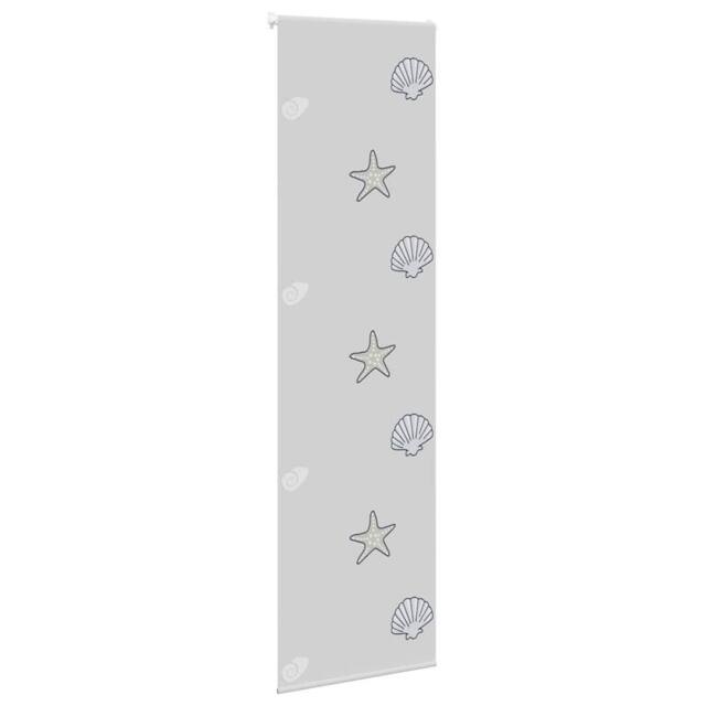 Berkfield Home Shower Roller Blind 60x240 cm Fabric Width 56 cm in Grey - image 1