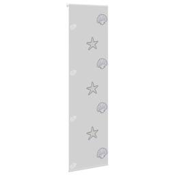 Berkfield Home Shower Roller Blind 60x240 cm Fabric Width 56 cm in Grey - thumbnail 1