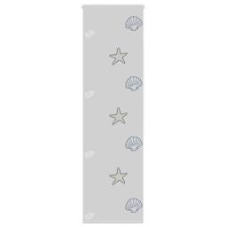 Berkfield Home Shower Roller Blind 60x240 cm Fabric Width 56 cm in Grey - thumbnail 2
