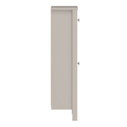 Furniture To Go Madrid Shoe Cabinet 2 Flip Down Doors in Cashmere in Beige - thumbnail 4