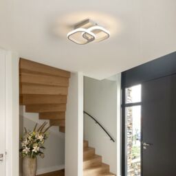 COMELY Ceiling Light Modern 22W, Acrylic Square LED Ceiling Lamp, 4500K, White - thumbnail 2