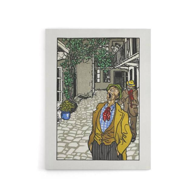 "Artery8 Naturally Gifted Singer Musician Moriz Jung Canvas Wall Art Print - Size: W12"" x H16""" - image 1
