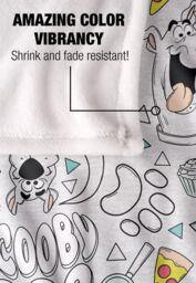 Scooby Doo Blanket, 152x127 cm Scooby All Over Silky Touch Super Soft Throw Blanket in White - thumbnail 4