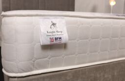 Knight Sleep Hybrid Memory Foam Coil Spring Mattress Designed For The Ultimate Sleep, Breathable With Back Support in White - Size: King - thumbnail 2