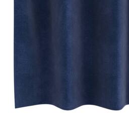Berkfield Home Blackout Curtains with Eyelets 2 pcs Dark Blue Velvet - thumbnail 5