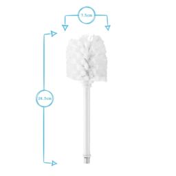 Harbour Housewares Replacement Toilet Brush Head in Black - thumbnail 3