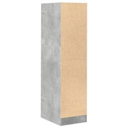 Berkfield Home Elegant Apothecary Cabinet Concrete Grey 30x41x118 cm Engineered Wood - Size: 30 x 41 x 118 cm - thumbnail 7