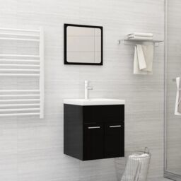 Berkfield Home Built-in Basin with Faucet 42x39x18 cm Ceramic White - Size: 42 x 39 x 18 cm - thumbnail 1
