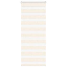 Berkfield Home Zebra Blind Marble Beige 55x150 cm Fabric Width 50.9 cm Polyester - thumbnail 2