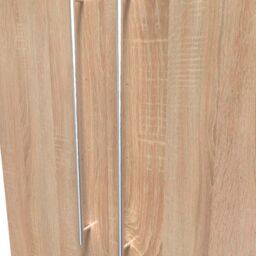 Ready Assembled 2 U Carlton 2 Door Wardrobe (Ready Assembled) in Light Oak - Size: Large - thumbnail 5